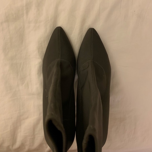 CAPE ROBBIN: Sock Booties, Army green - Picture 2 of 6